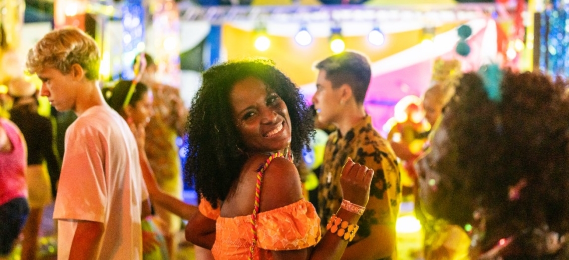A festa de carnaval da Riviera foi nota 10!