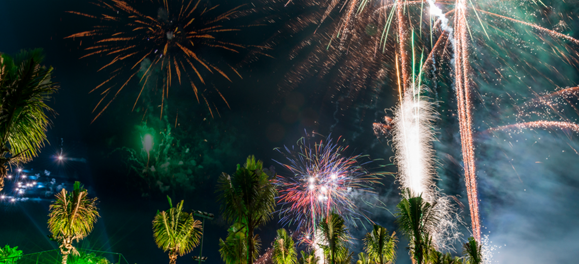 Réveillon é comemorado com grande festa no Ninho Verde II