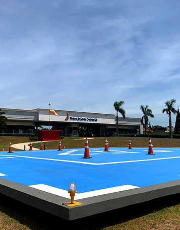 CONSTRUÇÃO DO HELIPONTO