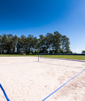 Quadras de beach tennis são inauguradas no Santa Bárbara