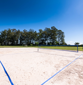 Quadras de beach tennis são inauguradas no Santa Bárbara