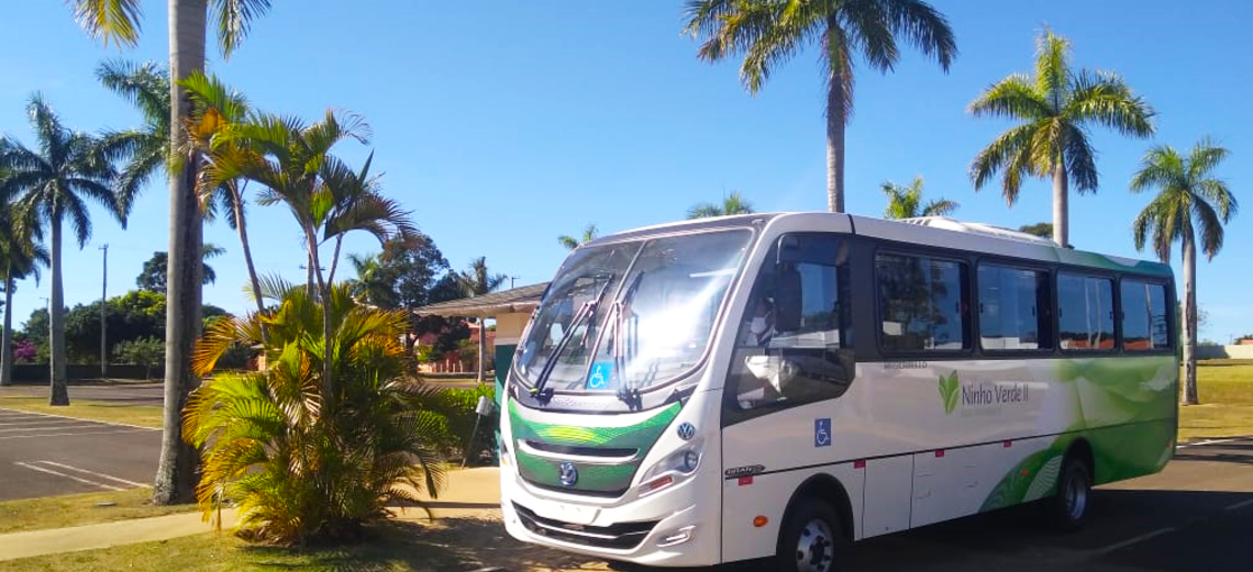 Ônibus voltam a circular nos empreendimentos