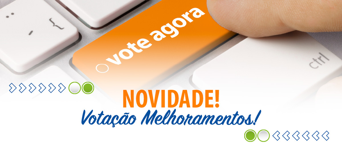 Votação de Melhoramentos: últimos dias para votar!