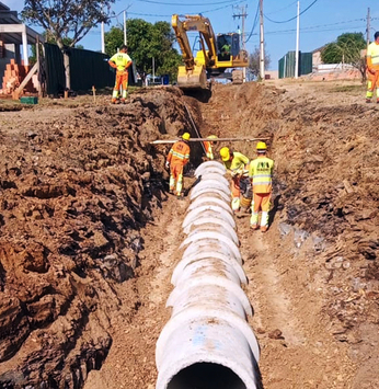 Novas obras de pavimentação têm início no Ninho Verde I