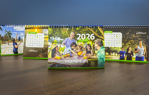 O Calendário 2026 da Momentum está chegando