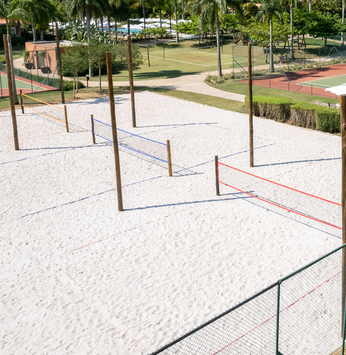 Clube Sabiás agora conta com quadra de beach tennis