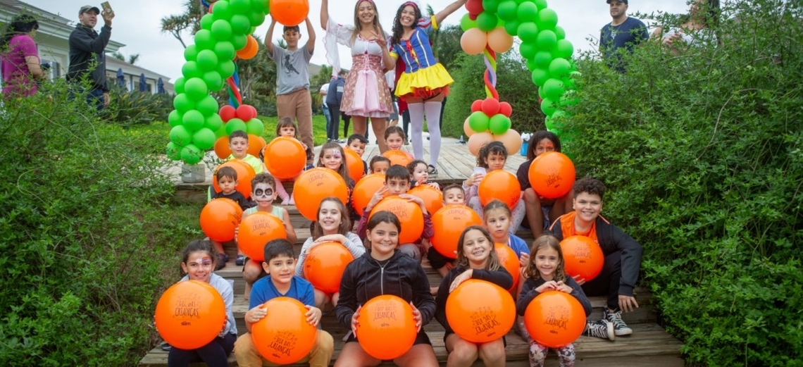Festa das Crianças na Riviera II é marcada por muita alegria e diversão
