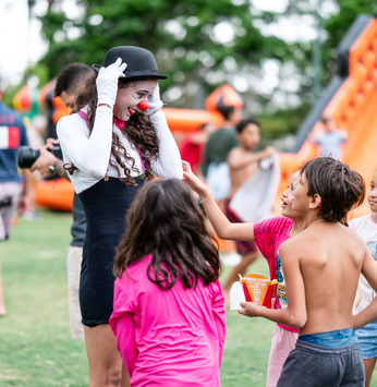 Festa das Crianças no Santa Bárbara é marcada por muita alegria e diversão