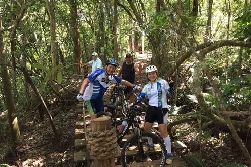 Pedal na Trilha: proprietários de lotes formam grupo de ciclistas em empreendimento da Momentum