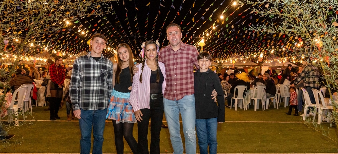 O Arraiá da Riviera arrebentou a boca do balão!