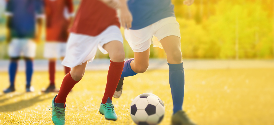 Escolinha de futebol no Ninho Verde I
