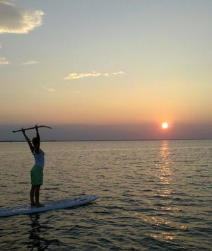 Yoga stand up paddle
