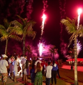 A chegada de 2024 foi uma grande festa na Riviera III