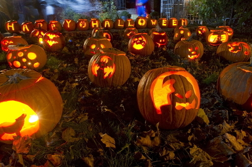 Decoração para o Halloween
