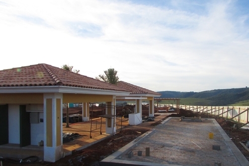 Obras do Clube de Campo Ninho Verde II avançam em ótimo ritmo