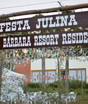 Festa Julina agita o Santa Bárbara Resort Residence