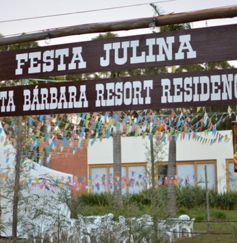 Festa Julina agita o Santa Bárbara Resort Residence