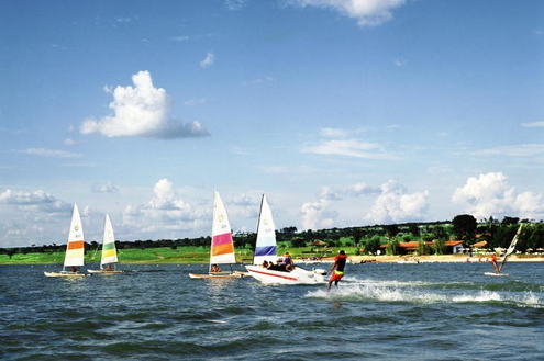 O velejo do windsurf
