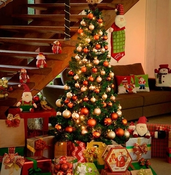 Criatividade ajuda a variar decoração de natal