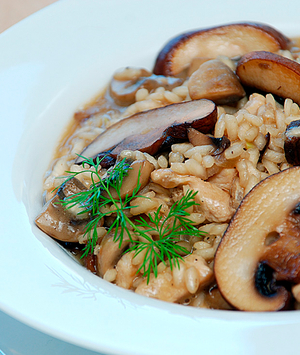 Receita: Risoto de Cogumelos do Green Village