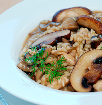 Receita: Risoto de Cogumelos do Green Village