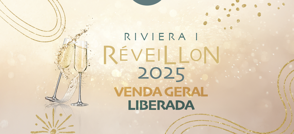 Está aberta a venda geral de convites para a Festa de Réveillon da Riviera I