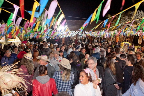 Alegria e diversão marcaram a Festa Julina no Ninho Verde Eco Residence