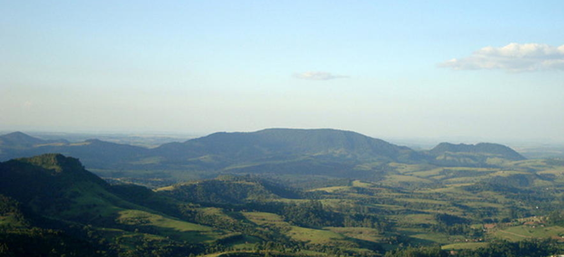 Uma das paisagens mais belas: conheça a Cuesta de Botucatu