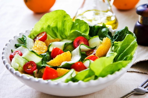 Alimente-se bem com saladas verdes