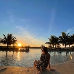 Sempre tem um pôr do sol esperando pra ser admirado na Riviera XIII.
Foto: @julia_santii
