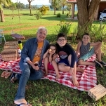 Piquenique em família no quintal da casa de campo da Riviera IV.
Foto: @flaviamenesca
