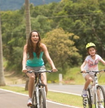 Viva a liberdade e os benefícios de pedalar