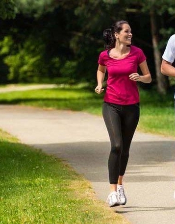 Ecopista para caminhada e bike