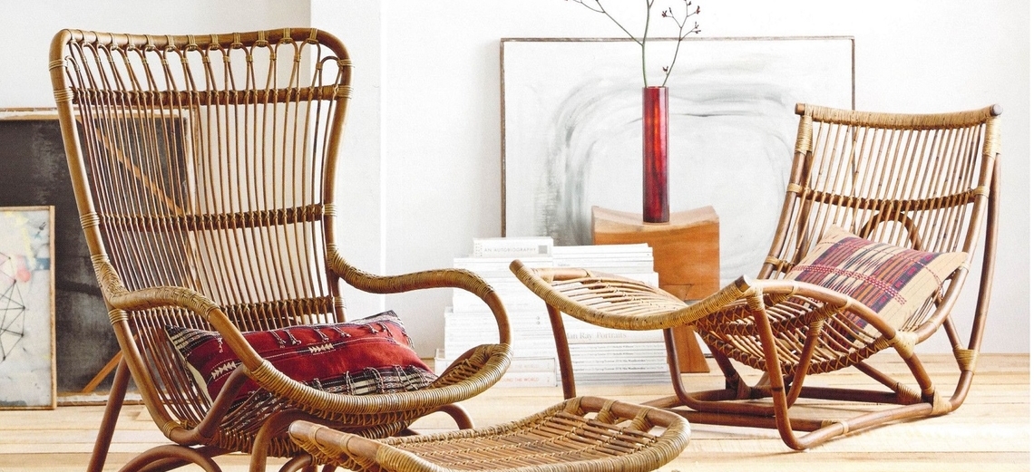 Rattan: passado e presente em um único estilo