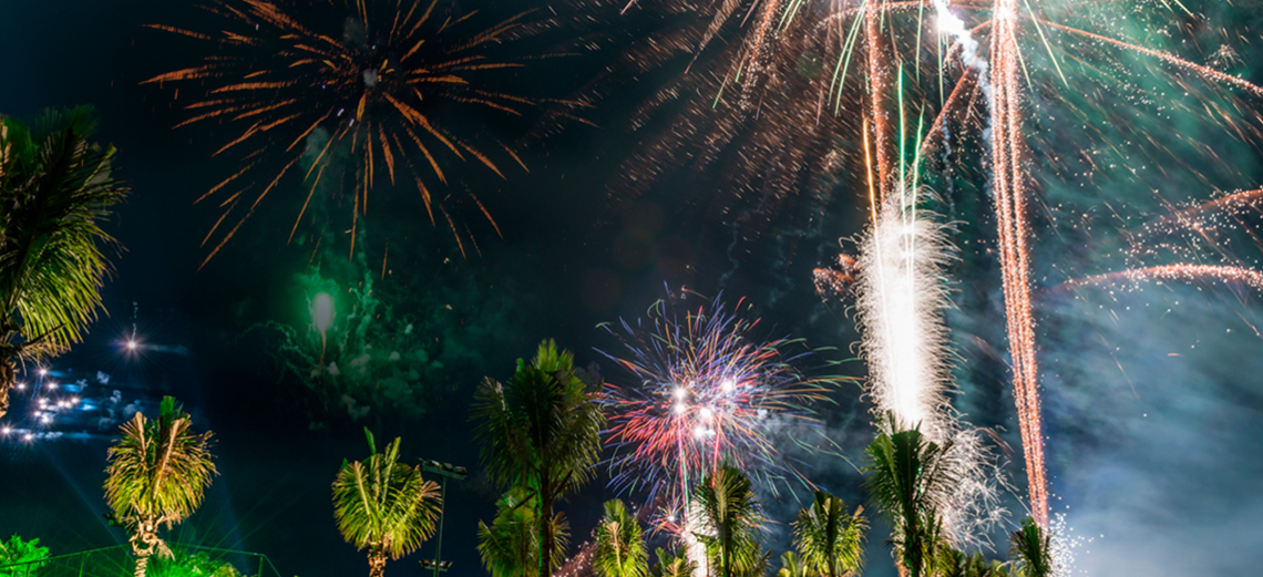 Réveillon é comemorado com grande festa no Ninho Verde I