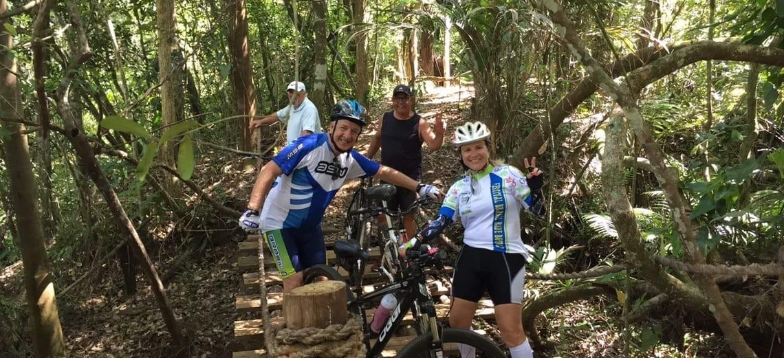 Pedal na Trilha: proprietários de lotes formam grupo de ciclistas no Ninho Verde II
