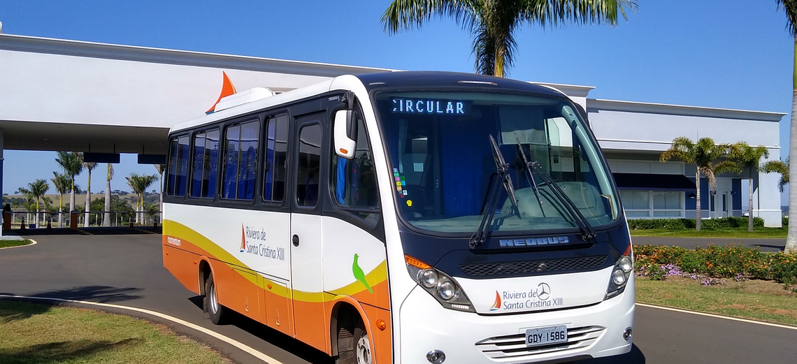 Você já utilizou o serviço de Transporte Coletivo interno da Riviera XIII?