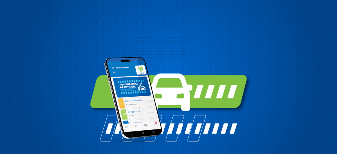 Nova funcionalidade no APP da Momentum