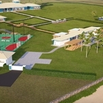 Projeção em 3D (a imagem pode ter pequenas alterações quando comparada com a obra concluída).