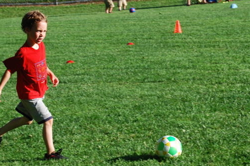 O melhor da prática do futebol infantil