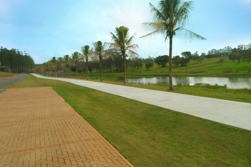 Quase pronto! Parque da Orla da Riviera de Santa Cristina III está 85% concluído