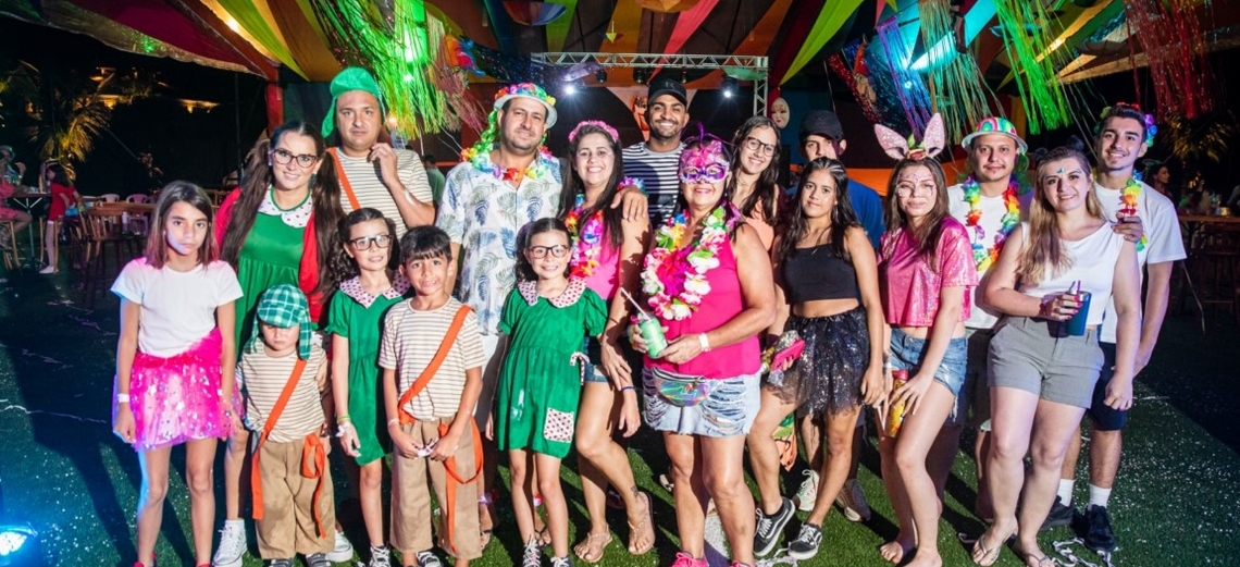 A festa de carnaval da Riviera foi nota 10!