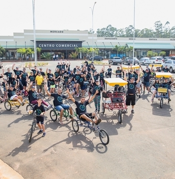 2º Passeio Ciclístico supera expectativas e movimenta o Santa Bárbara