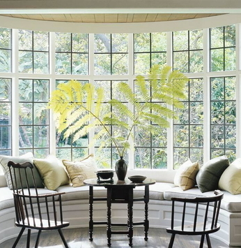 Bay window: uma janela saliente e decorativa