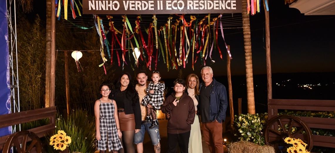 O arraiá do Ninho Verde II foi lindimais, sô!