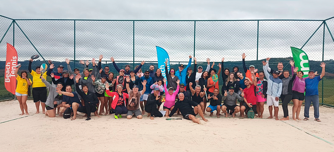 SLIM promove 1º Torneio de Beach Tennis no Ninho Verde II