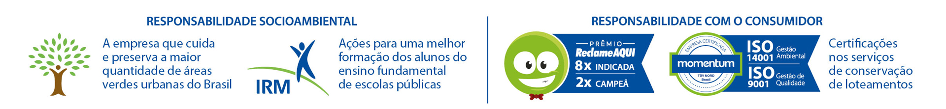 Responsabilidade socioambiental e com o consumidor